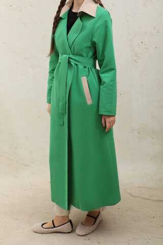 Vest Trench Green - 5