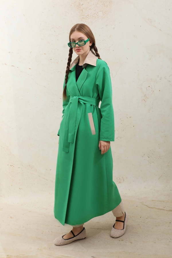 Vest Trench Green - 6