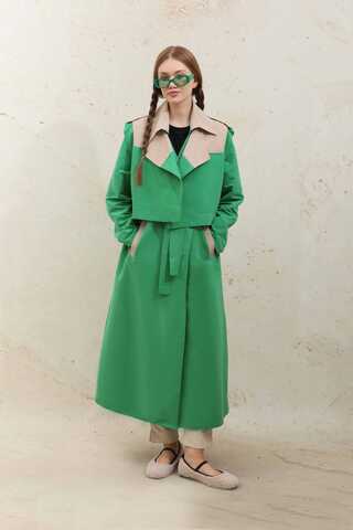 Vest Trench Green - 7