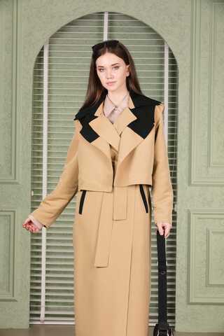 Vest Trench Light Camel - 2