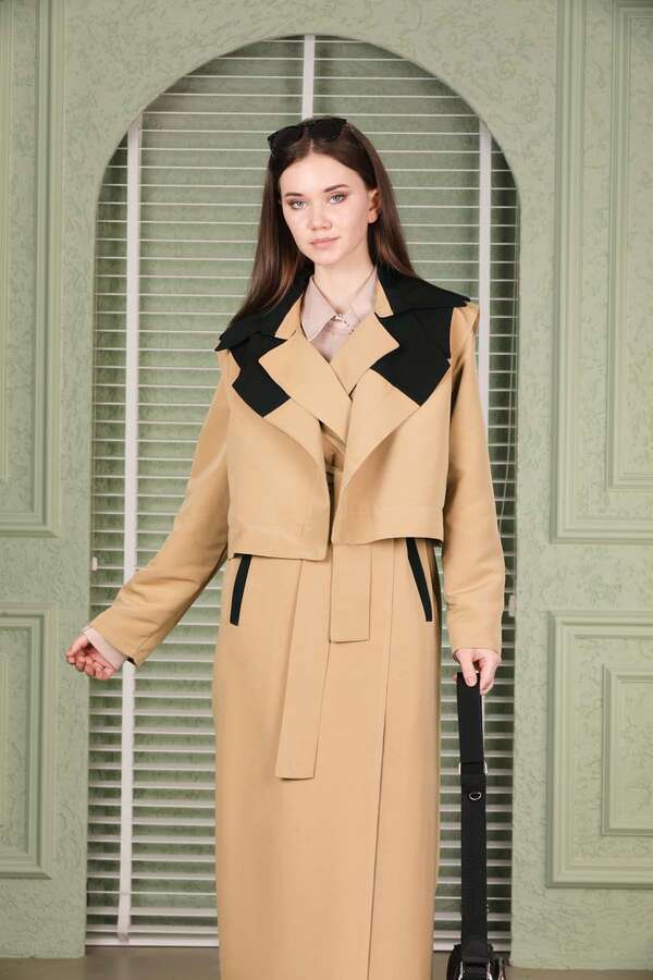 Vest Trench Light Camel - 2