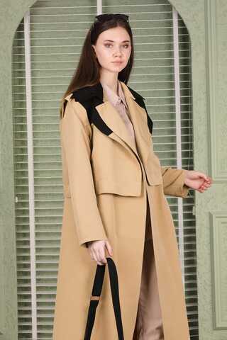 Vest Trench Light Camel - 4