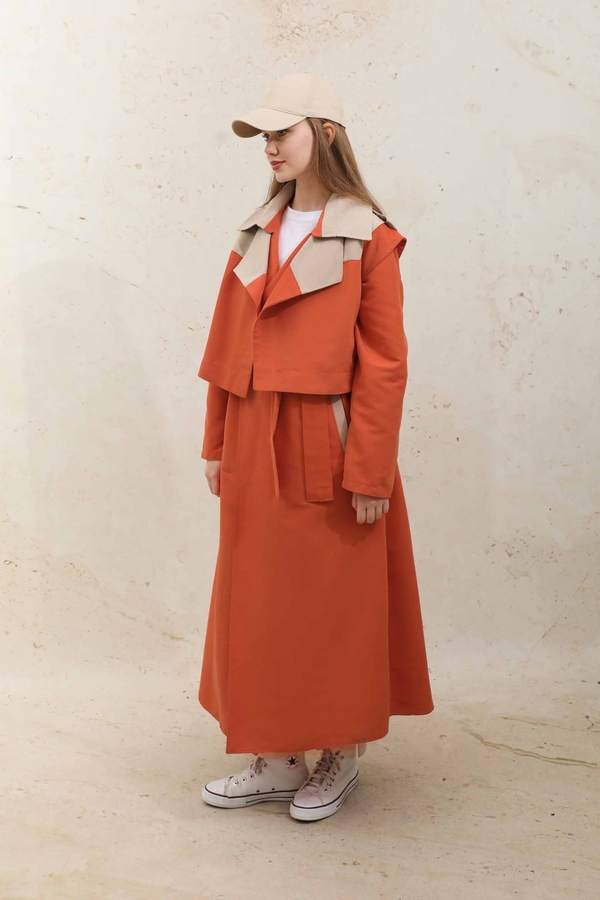 Vest Trench Orange - 9
