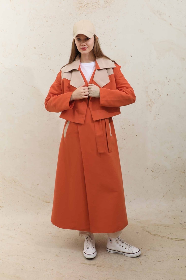 Vest Trench Orange - 10