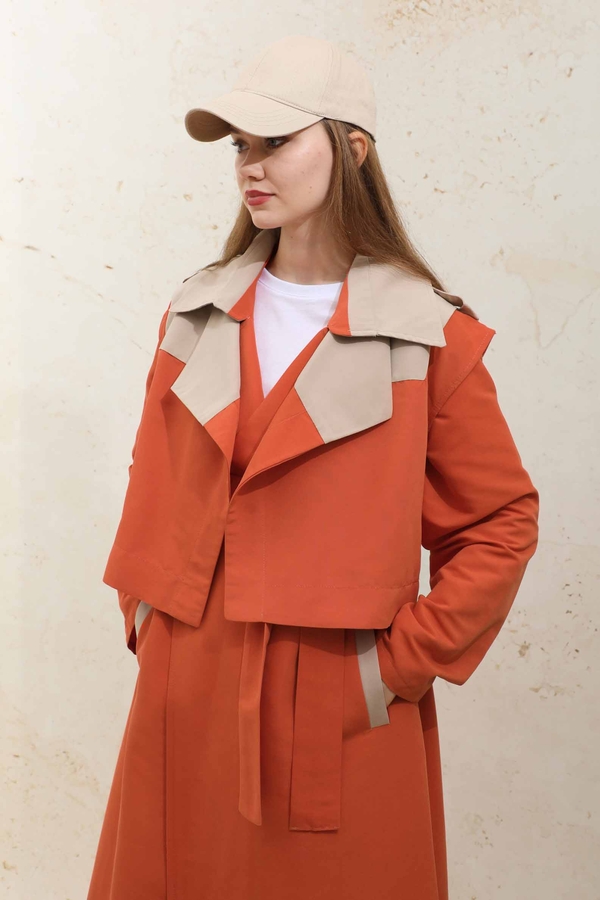 Vest Trench Orange - 11