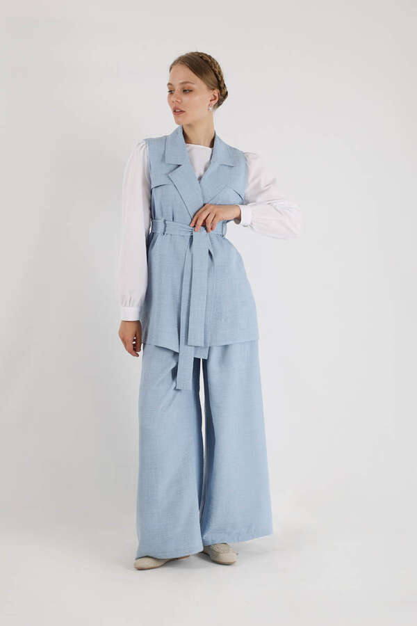 Vest Triple Suit Baby Blue 