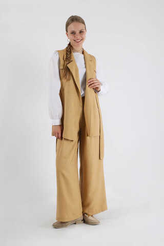 Vest Triple Suit Camel - 5