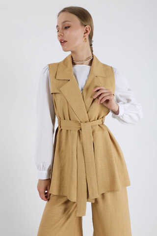 Vest Triple Suit Camel - 6