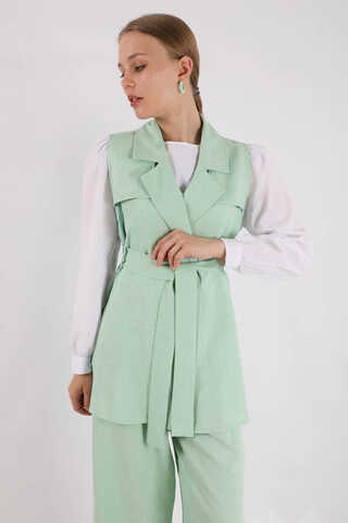 Vest Triple Suit Watter Green - 2