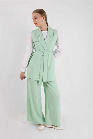 Vest Triple Suit Watter Green - 5