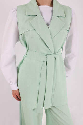 Vest Triple Suit Watter Green - 6