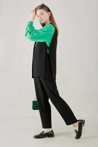 Vest Tunic Suit Black - 3