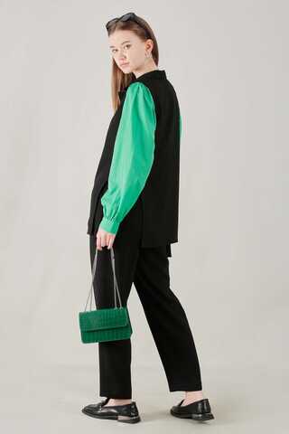 Vest Tunic Suit Black - 4