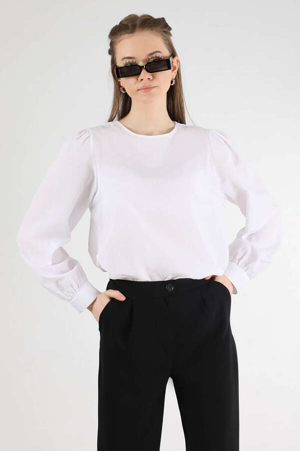 Vest Tunic Suit Dark Black White - 4