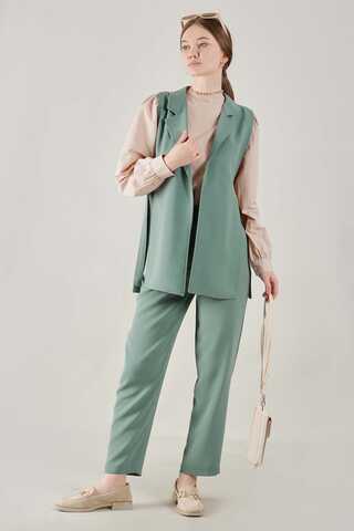 Vest Tunic Suit Mint - 1