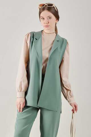 Vest Tunic Suit Mint - 2