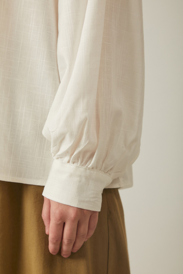 Viscose Linen Shirt White - 4