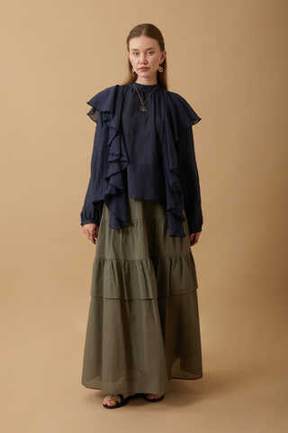 Volanlı Blouse Stone - 2