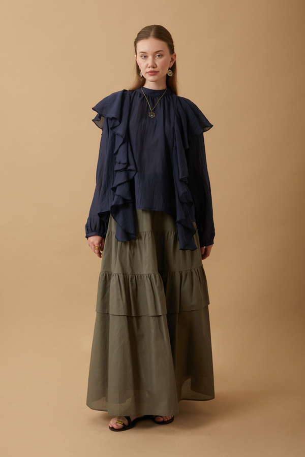 Volanlı Blouse Stone - 2