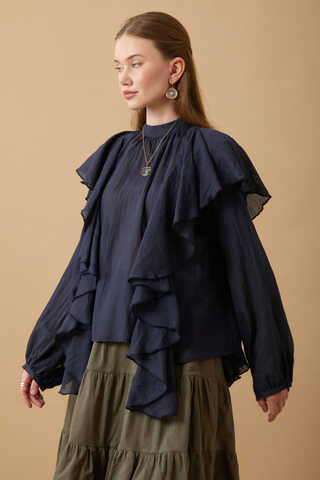 Volanlı Blouse Stone - 3