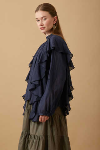 Volanlı Blouse Stone - 8