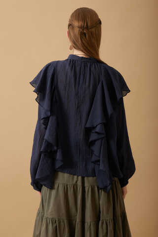 Volanlı Blouse Stone - 12