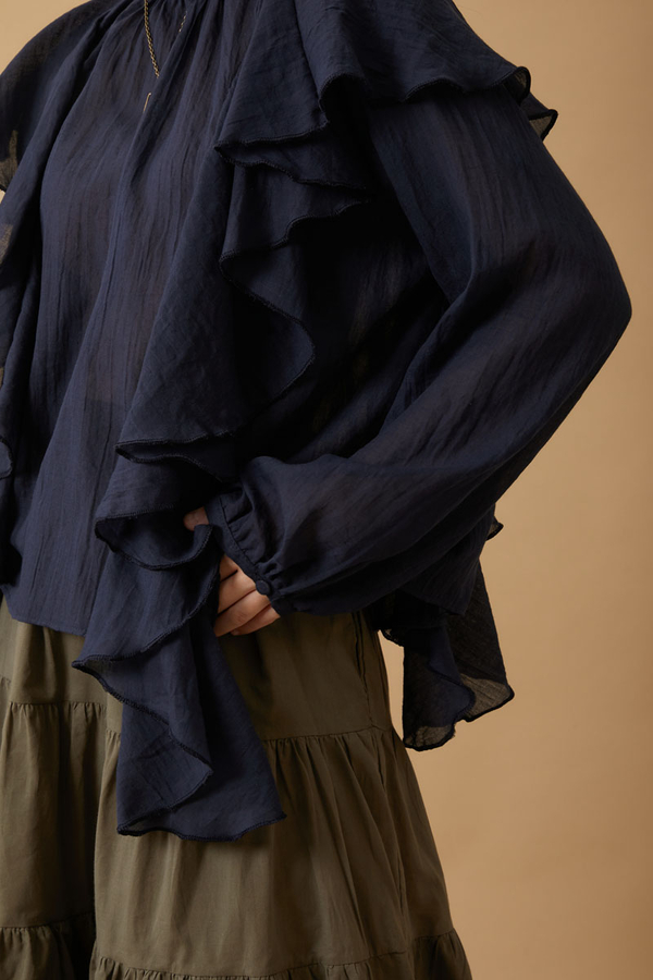 Volanlı Blouse Stone - 9