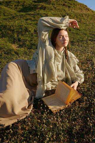 Volanlı Bluz Taş - 11