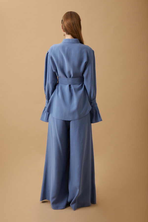 Volanlı Salaş Takım İndigo - 9