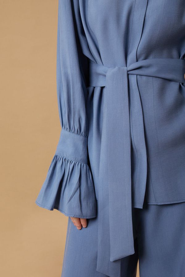 Volanlı Salaş Takım İndigo - 8