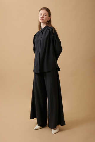 Volanlı Salaş Takım Siyah - 3