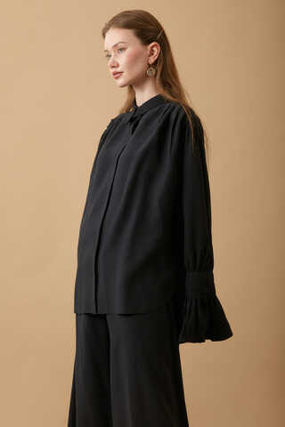 Volanlı Salaş Takım Siyah - 5