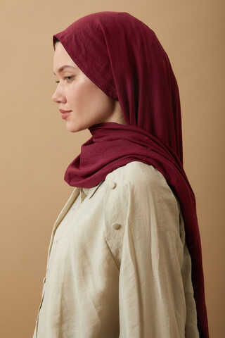 Vual Şal Bordo - 3