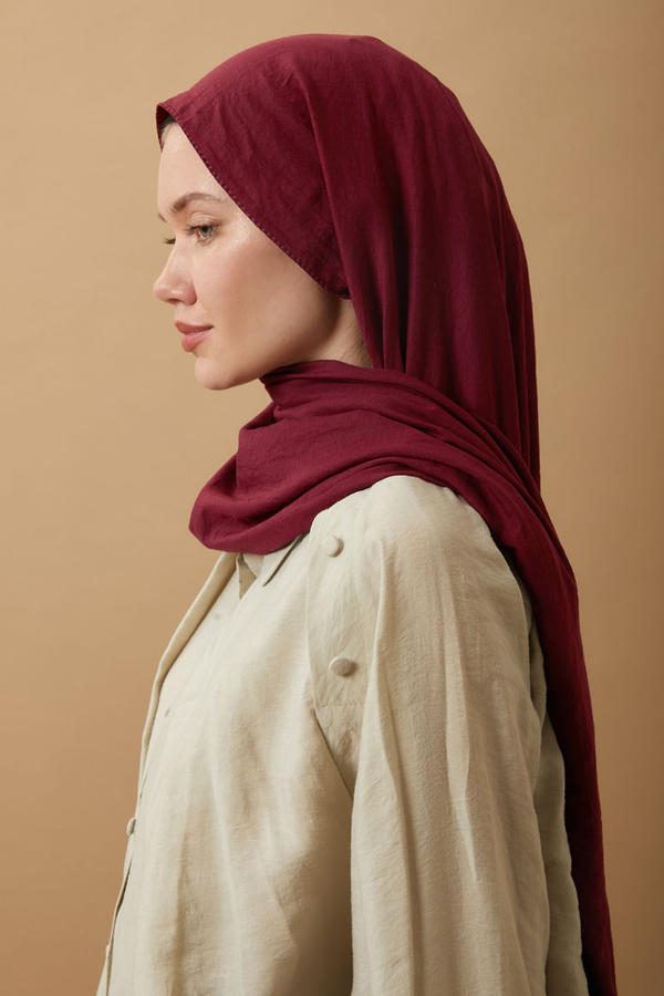 Vual Şal Bordo - 3