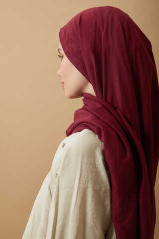 Vual Şal Bordo - 6