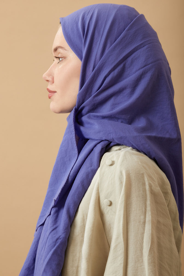 Vual Şal Koyu Mavi - 3