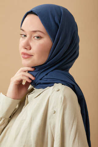 Vual Şal Lacivert - 4