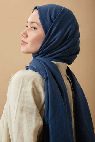 Vual Şal Lacivert - 5