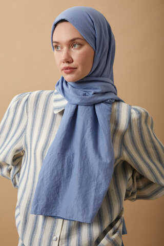 Vual Şal Soft Mavi - 1