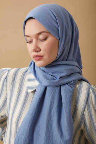 Vual Şal Soft Mavi - 2