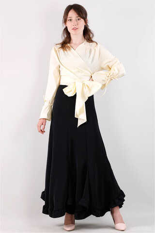 Connected Crop Shirt Lemon - 2