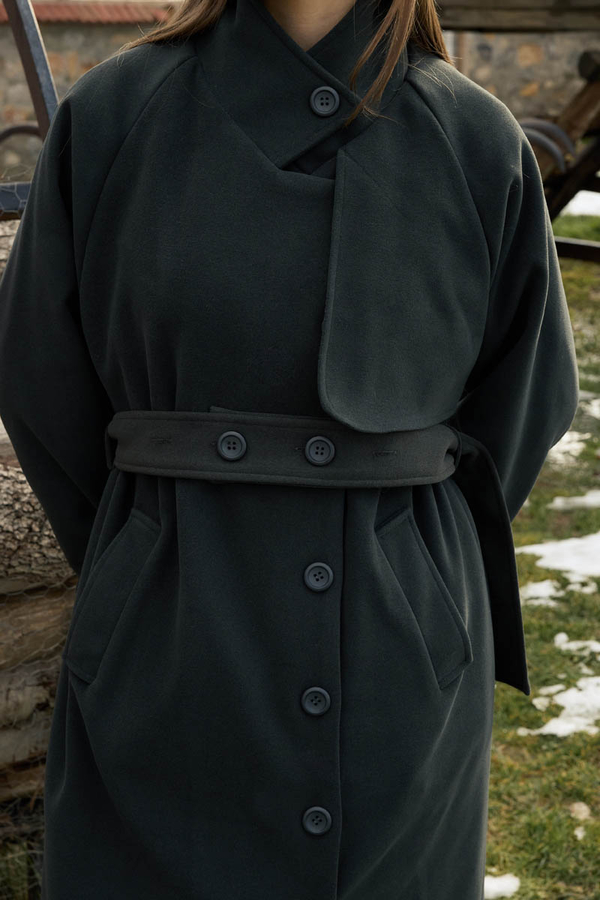 Wind Flap Premium Coat Anthracite - 4