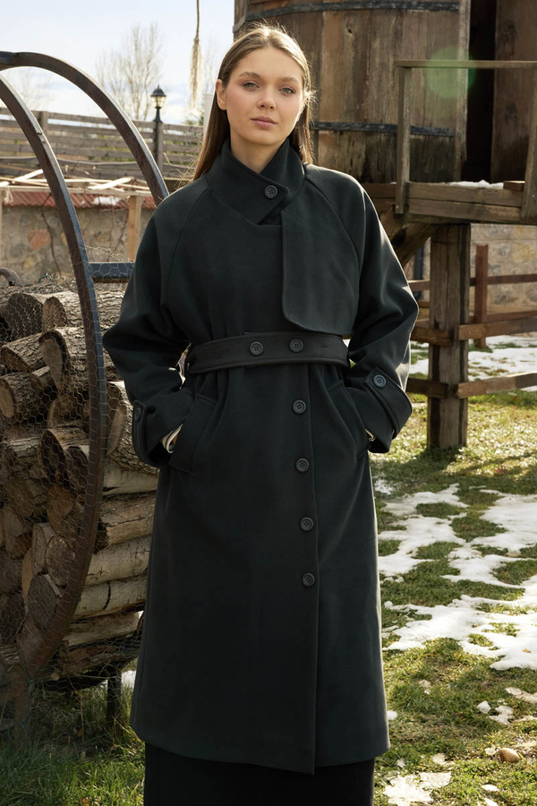 Wind Flap Premium Coat Anthracite - 1