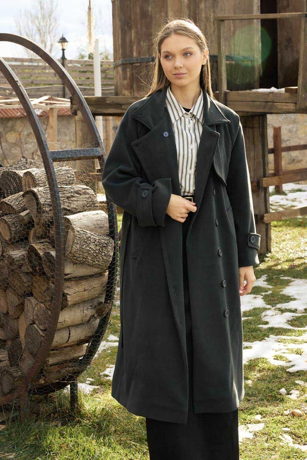 Wind Flap Premium Coat Anthracite - 5