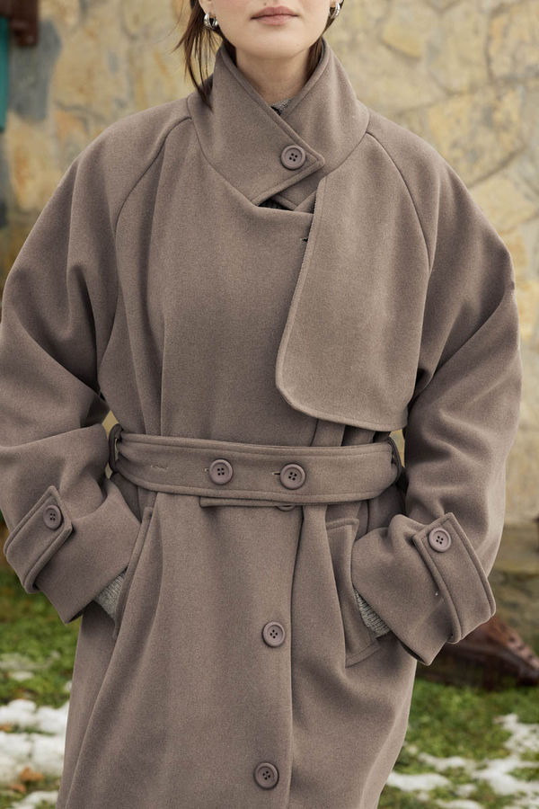 Wind Flap Premium Coat Mink - 6