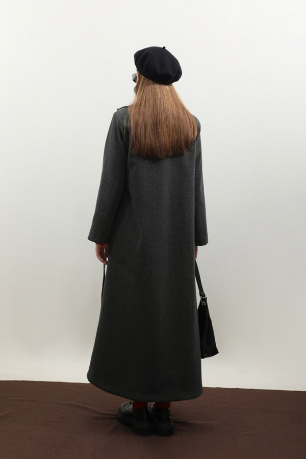 Yandan Bağlamalı Kaban Antrasit - 7