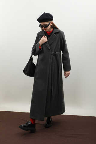 Yandan Bağlamalı Kaban Antrasit - 4