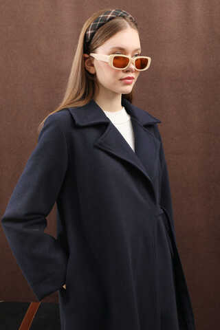 Yandan Bağlamalı Kaban Lacivert - 15