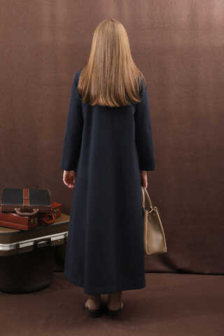 Yandan Bağlamalı Kaban Lacivert - 18