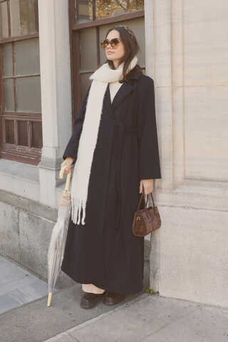 Yandan Bağlamalı Kaban Lacivert - 7